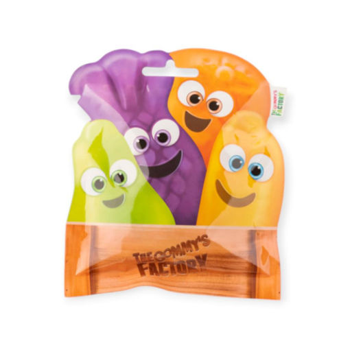 Picture of THE GOMMYS FACTORY MINI JELLY FRUITS 80G
